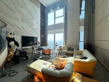 国贸礼宾府375平复式 豪华装修 低于元购价卖 可拎包入住