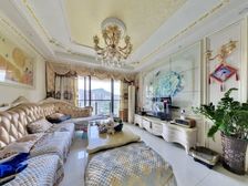 星河丹堤F区,南北通一线湖景,拎包入住,价格可谈,带华附书包