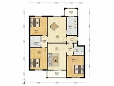 【拥金1】程华里 3室2厅 141.6平 南北通透 3楼