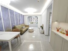 十一中学区上海公馆旗舰版精装未住两居室赠送一个书房老证