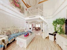 颐安花园西 区大5居 落地窗地下室经典户型 跃层 有车库