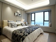 一线南向瞰江,距湘江仅50米,下楼即感受 亲江感