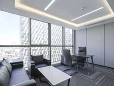 国贸大望路 合生汇 金长安500平3元 拎包办公急租