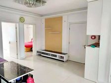 万达潍坊中学北,精装二居朝阳,楼层高采光好,南北通透