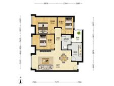 东原时光道电梯房拎包入住前后无遮挡高端小区