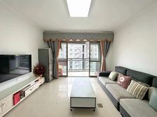 新出靓房德小八中精装三房两卫花园式小区户型方正拎包入住