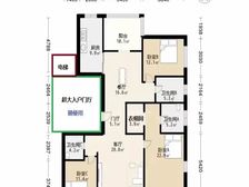 二环 万达次新房 2100万 东南北三面采光
