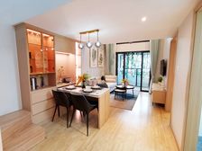 包税出售 世博广场 魁奇路地铁口旁 复式精装两房 独立产权!