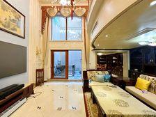 小区仅在售 豪装联排带电梯 6房4套房 地下室挑空 双车位