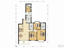 瑞虹新城,一起醉号户型 南北通3房 瑞虹商业核心,临平路地铁