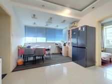 东方丽都3室2厅 一号线地铁口 飞机户型 南北通透带阁楼