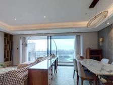 黄浦江600米,一线江景,人车分流,有会所,地铁口。