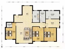 【拥金1】景域名邸 4室2厅 190.11平 精装修 南北