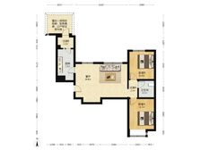 臻园 2室1厅 89.42平