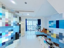 鸿福花园,南 露台,清爽装修,带汽车库,自行车库,业主急售