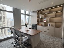 北滨路沿线办公!融景中心 40 元租江北嘴交通金融双在线