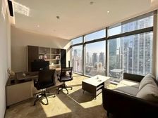 免中介费!福田中心区 皇庭中心金融接待豪装带家私大小面积都有