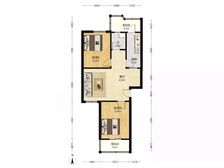 【拥金1】南开华苑 莹华里5楼 南北2室 全明户型 不到顶