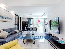 同济融创玫瑰公馆3居144.91平南北朝向视野开阔采光好