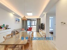 同济融创玫瑰公馆3居95.65平南北朝向视野开阔采光好