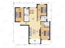 精装三房,飞机户型,中间楼层,诚心出售