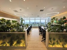 办公独立卡座出租 带文件柜