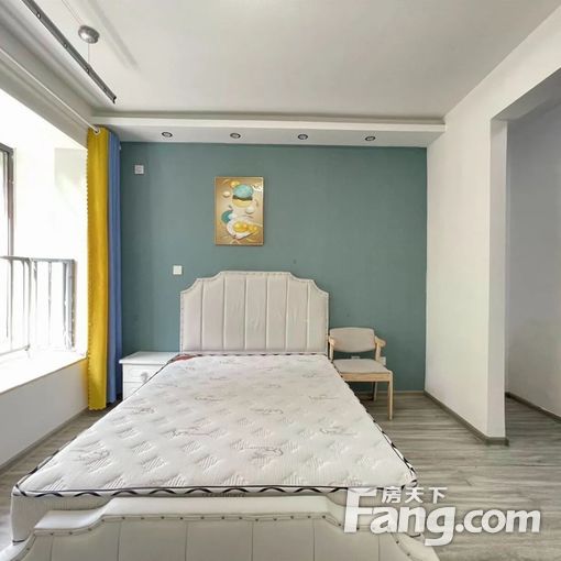 龙湖天街!丁家庄站!独立卫浴!无中介!中信泰富济南尊实墙主卧