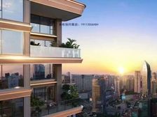 重庆观音桥核心地段,稀缺品质四代住宅 24平空中花园,新小+