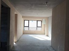 怡然城洋房的两室两厅南北通透落地窗!天阙府,中华街 九中