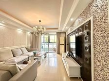 豪华装精全(省心拎包入住)电梯高层沿河景观!南北通双阳台