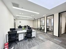 知春路紫金数码园4个隔间20多个工位精装修带家具创业佳选