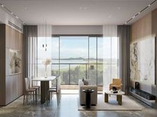 (7.1米大横厅)沙区核心现房,1梯2户板式洋房,送产权车位