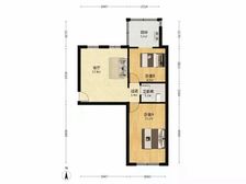 【拥金1】佳音里 2室1厅 63.08平 南北通透 中楼层