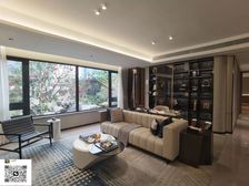 蔡家江湾半岛+国企新中式园林景观+精装花园洋房+小区漂亮惨了