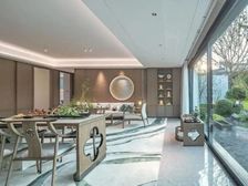 蔡家半岛建发新中式洋房 环境优美住家安静 中式园林景观