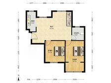 星韵花园三期 2室2厅 109.29平