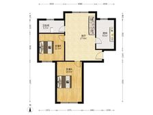 星韵花园一期 2室2厅 107.91平
