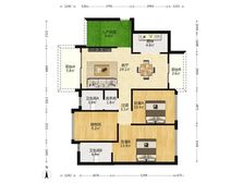 滨江新区 越秀滨江华悦 4室2厅 南北对流 0仔