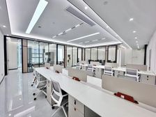 500平电梯口1个月免租丨华丰城办公室出租,航洋龙光九洲旁下