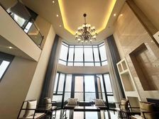 华山夏都苑 顶楼三层复式 一览众山小 视野好 开间大 采光