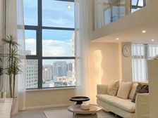 电梯顶层复试!使用面积120平!送产权车位!送南北双露台!