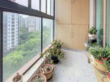 经纬二期新出南北通精装3房.高区.小区前排.视野开阔.