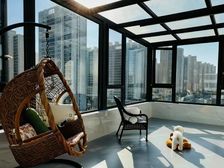 经纬 电梯大复试 实际150平 30平露台 装修花了40多个