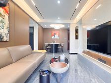 (双轻轨站)金科豪装3房!看小区中庭!价格可刀!