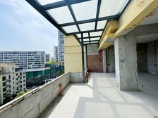 全屋地暖已安好,洋房顶跃南北通透户型,三个大露台还加屋顶花园