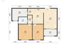 徐泾北城通用昱祥苑全明格局交通便利中楼层朝南两居稀缺