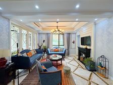 江湾下叠拼!端户花园120平!全屋中央空调地暖 品牌家私