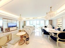 银泰中心 视野开阔采光好无遮挡客厅看双子塔主卧正看湖景