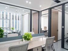 7999全包!江北嘴金融城120㎡甲级写字楼,3+4格局