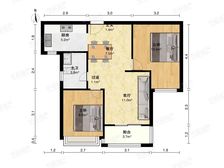 主卧朝南,环境优美,居家装修,诚意出售